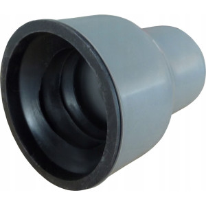 złączka traper szara PP/żeliwo fi 75